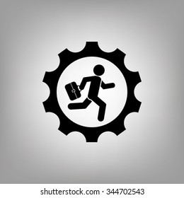 man in gear