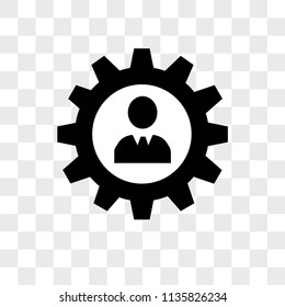 gear png images stock photos vectors shutterstock https www shutterstock com image vector man gear vector icon on transparent 1135826234