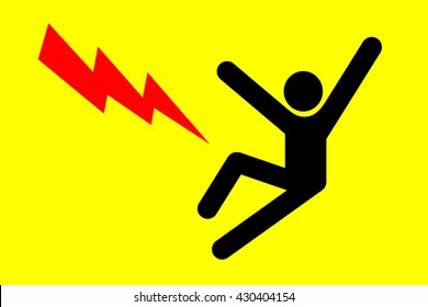 Man gets shocked