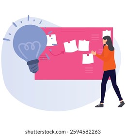  Man getting IdeaVector Illustration Which can easily modify or edit Which can easily modify or edit

