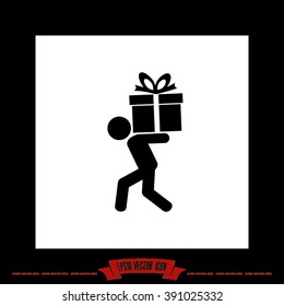 man gift icon