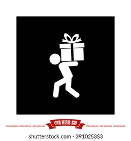 man gift icon 