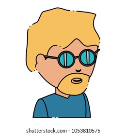 man with glasses 