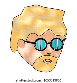 man with glasses 