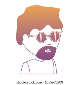 man with glasses 