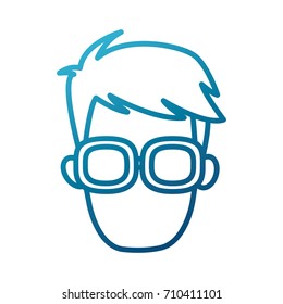 Man with glasses
