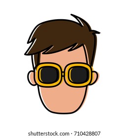 Man with glasses