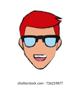 Man with glasses
