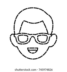 Man with glasses