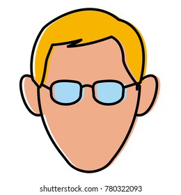 Man with glasses avatar