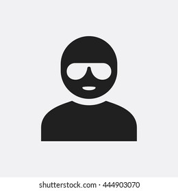 Man in glasses Icon