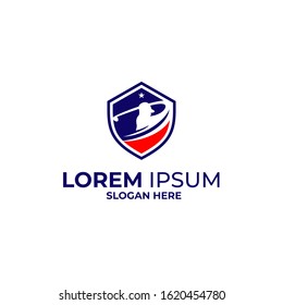 Man golf logo, golf logo vector