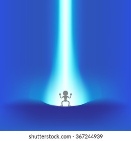 Man with the Great Power from the Sky