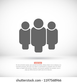 man group vector icon