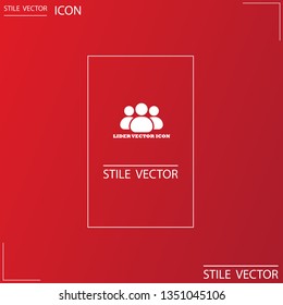 man group vector icon
