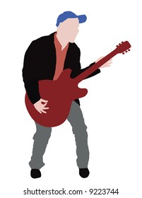 man with guitar