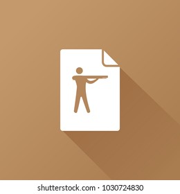 man with gun icon