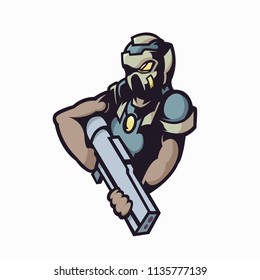 Man Gunner E Sports Logo