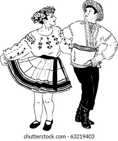man, guy, boy, dancing couple in  traditional dress