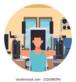 man in the gym