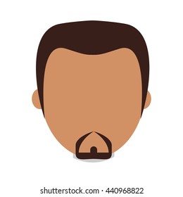man with hair and beard