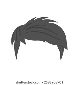 Man Hair, Beauty and Spa Vector isolated Illustration