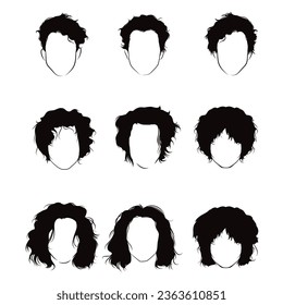man hair bundles for graphic resources