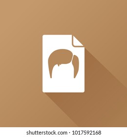 man hair icon