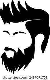 the man hair style vector