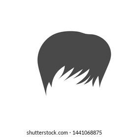 man hairstyle element icon vector illustration design
