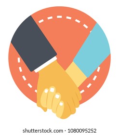 
Man hand holding the women’s hand 
