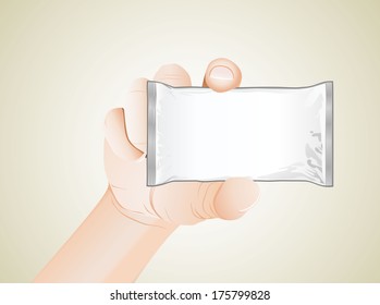 man hand's with wipes
