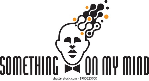 Man has something on his mind icon