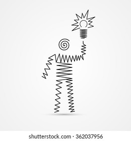 Man have idea
