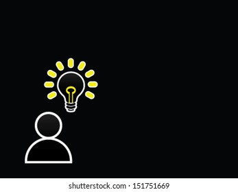 Man Having An Idea