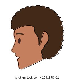 Man head cartoon