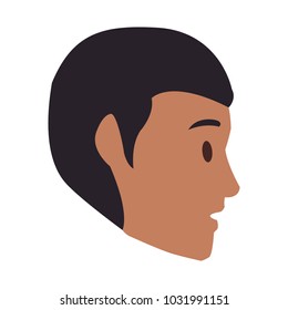 Man head cartoon