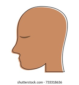 man head minimal icon image 