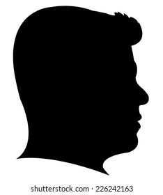 a man head silhouette 