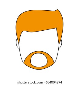 man head vector illustration