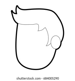 man head vector illustration