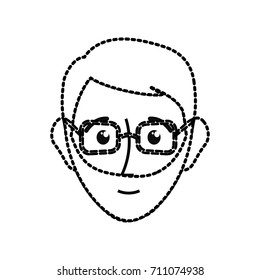 man head  vector illustration