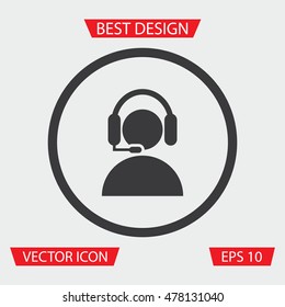 Man With Headphones Icon
