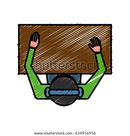 man with headphones icon