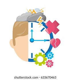 man with healthy mentality care