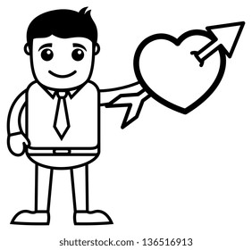 Man with Heart
