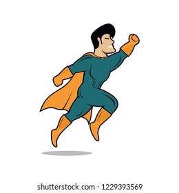 Man Hero Illustration