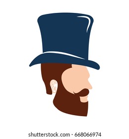 man hipster style model