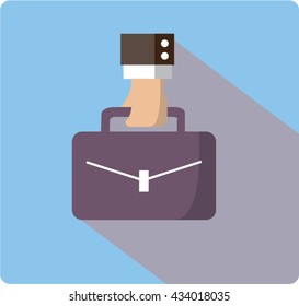 man holding bag