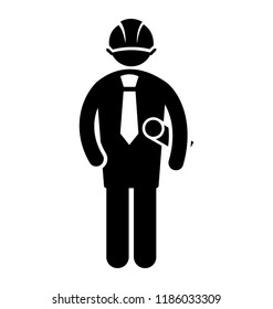 Man holding map in hand and wearing construction cap depicting site engineer 
